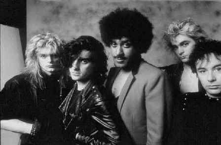 [Phil Lynott's Grand Slam Band Picture]