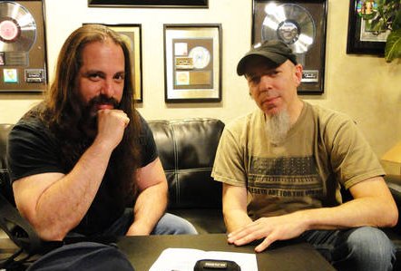[John Petrucci and Jordan Rudess Band Picture]