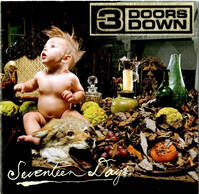 3 Doors Down Seventeen Days Album Cover