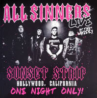 All Sinners Live at the Whiskey Album Cover