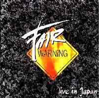 Fair Warning Live in Japan Album Cover