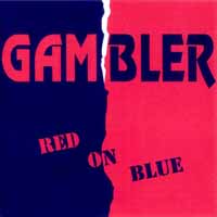 Gambler Red on Blue Album Cover