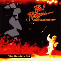 Paul Rodgers and Company The Hendrix Set Album Cover