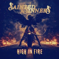 Sainted Sinners High on Fire  Album Cover