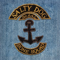 Salty Dog Raw Doggin' Live 1990 and 1992 Album Cover