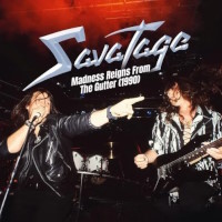 Savatage Madness Reigns From the Gutter (1990) Album Cover
