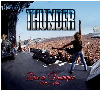 Thunder Live At Donington 1990 1992 Album Cover