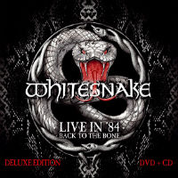 Whitesnake Live In '84: Back To The Bone Album Cover
